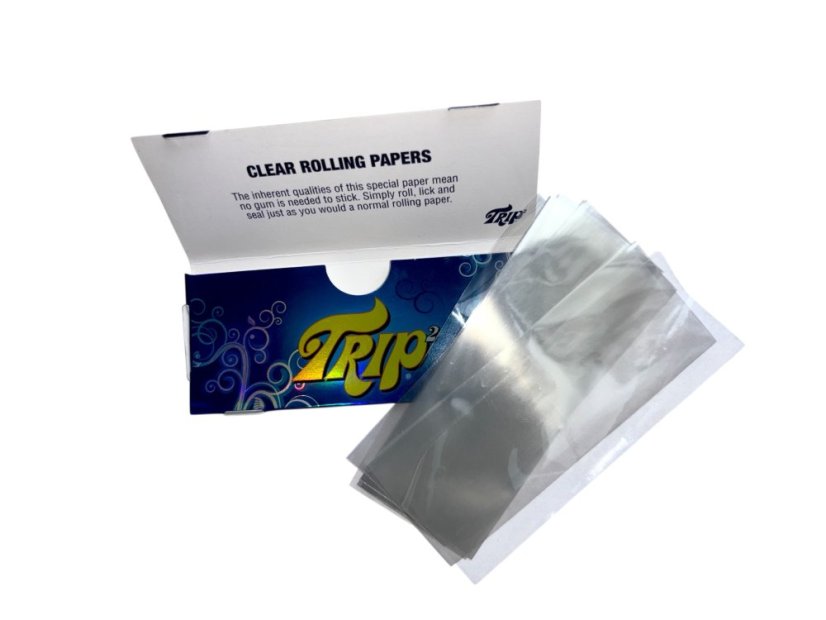Papírky TRIP King Size Slim - transparentní