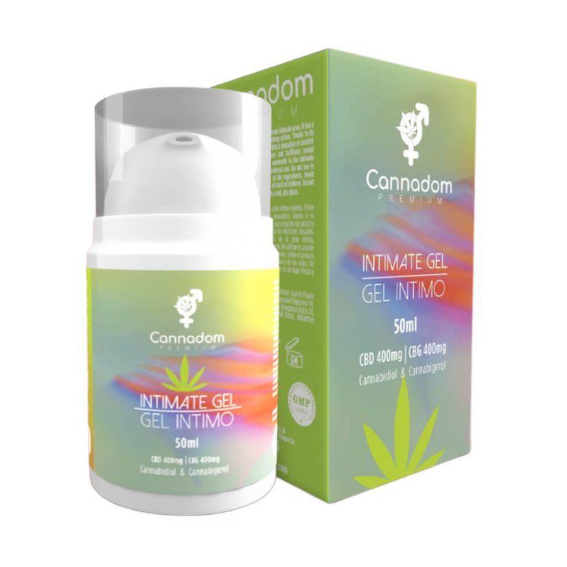 Intimní lubrikační gel s CBD 400 mg - 50 ml - Cannadom
