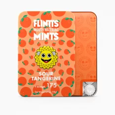 Flintts Mints - pastilky proti suchu v ústech - Sour Tangerine - F175