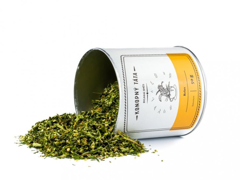 Konopný čaj - Relax - 50 g - Konopný táta