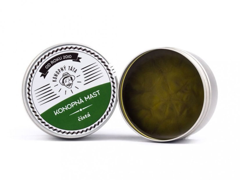 Poctivá konopná mast s CBD - Konopný táta - Množství: 200 ml