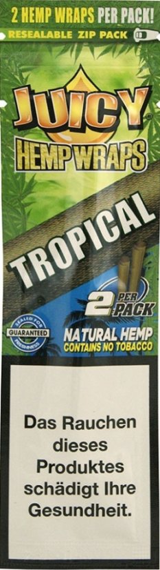 JUICY - Konopné blunty 2 ks - různé druhy - Varianty: Tropical