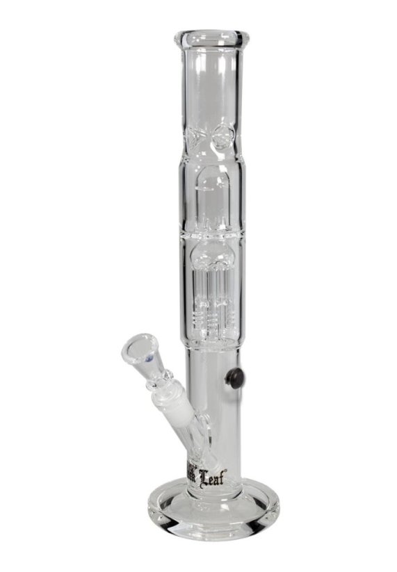 Bong  Black Leaf Ice Percolator - 38 cm