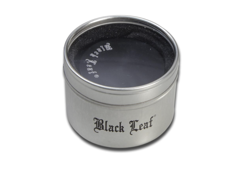 Black Leaf - Hliníková drtička - 4 dílná -  5 cm - černá