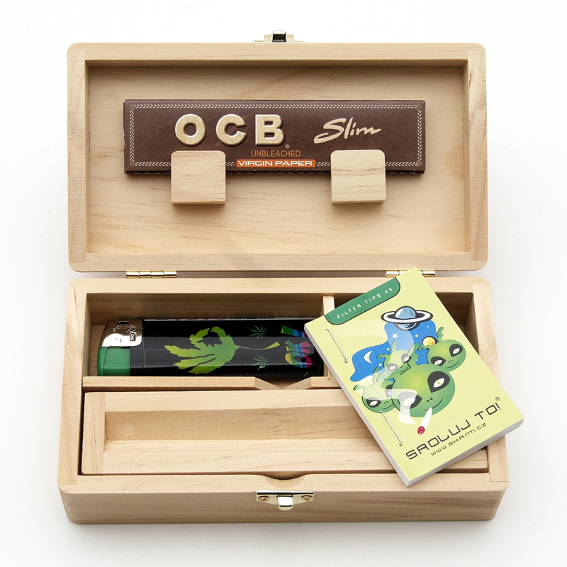 Dřevěná balící stanice Spliff Box 2