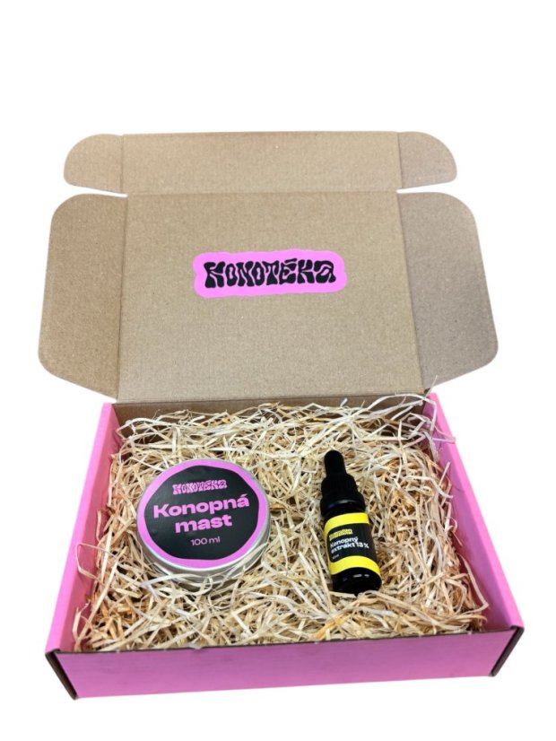 Konopná dárková sada