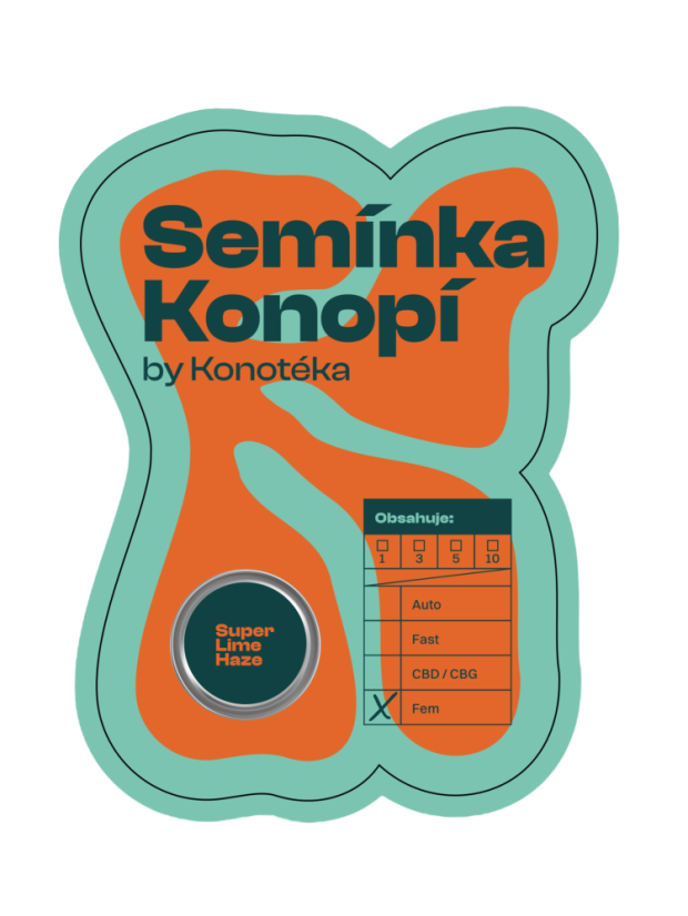 Super Lime Haze - feminizovaná semínka konopí - Počet semen v balení: 5
