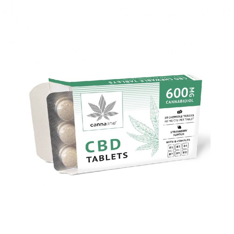CBD tablety 600 mg CBD