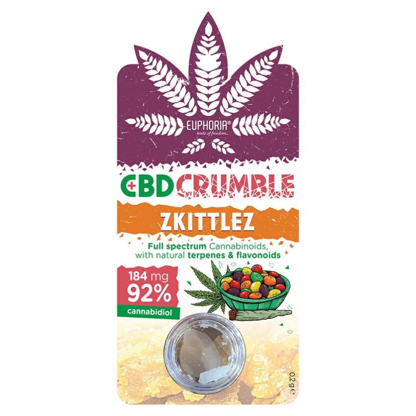 CBD crumble Zkittlez 0,2g
