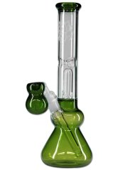 Bong Black Leaf Ice s předbáňkou - 31 cm - zelený