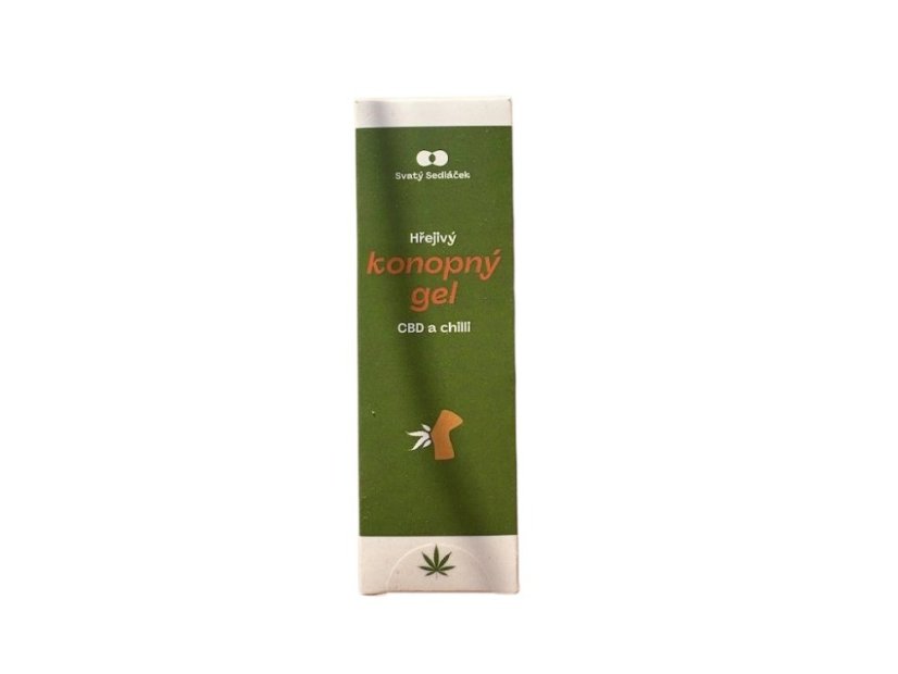Svatý gel JANG - hřejivý gel s CBD - Svatý Sedláček