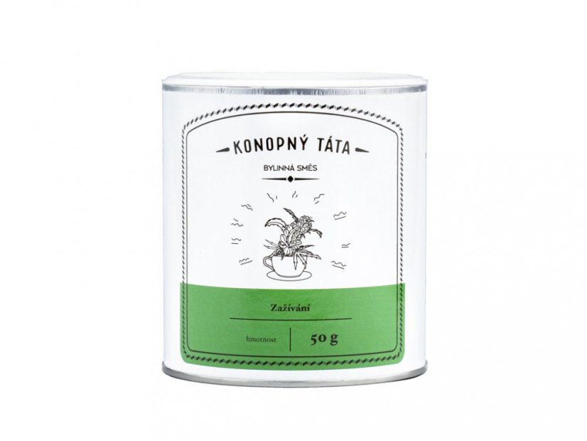 Konopný čaj - Zažívání - 50 g - Konopný táta