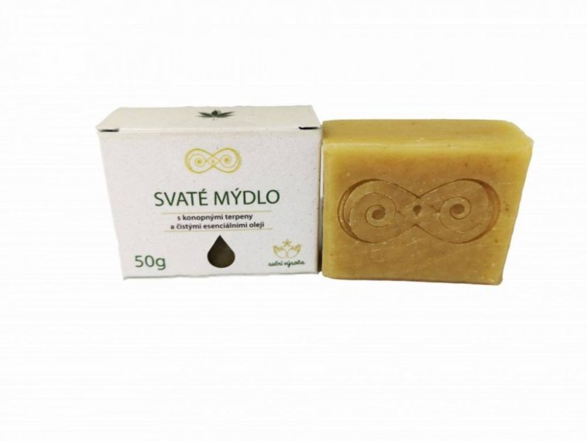 Svaté mýdlo - konopné mýdlo - Svatý Sedláček