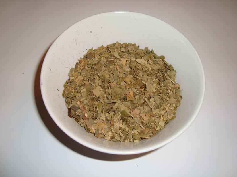 Ginkgo v misce