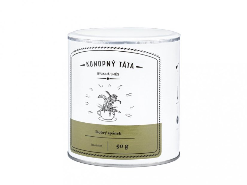 Konopný čaj - Dobrý spánek - 50 g - Konopný táta