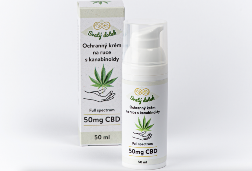 Konopný ochranný krém na ruce - Svatý dotek
