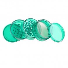 Plastová drtička pětidílná zelená