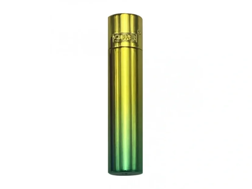Zapalovač CLIPPER Green Gradient - s pouzdrem