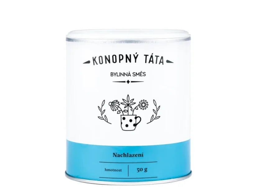 Konopný čaj - Nachlazení - 50 g - Konopný táta