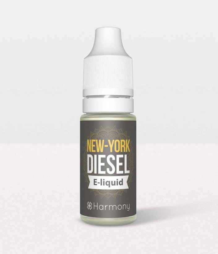 CBD e-liquid - New York Diesel - Harmony - Obsah CBD: 600 mg