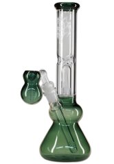 Bong Black Leaf Ice s předbáňkou - 31 cm - zelený