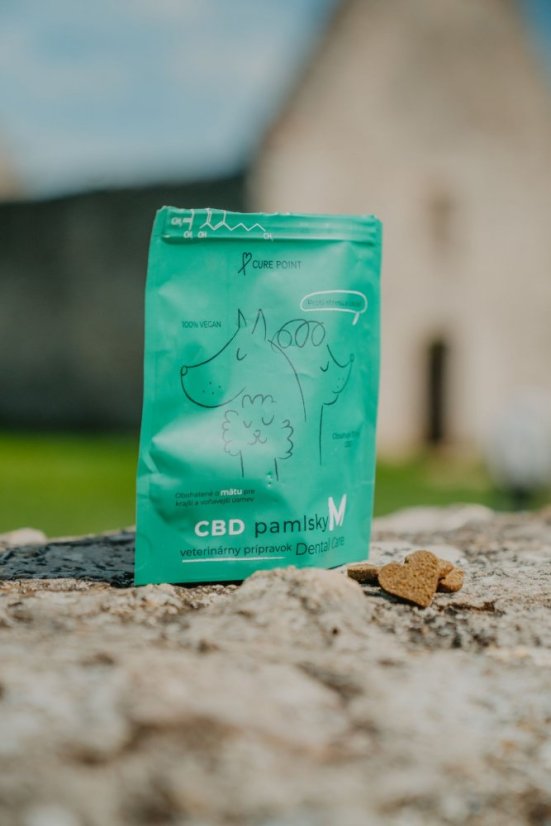 CURE POINT - CBD pamlsky pro psy - Dental Care - na zdravé zoubky
