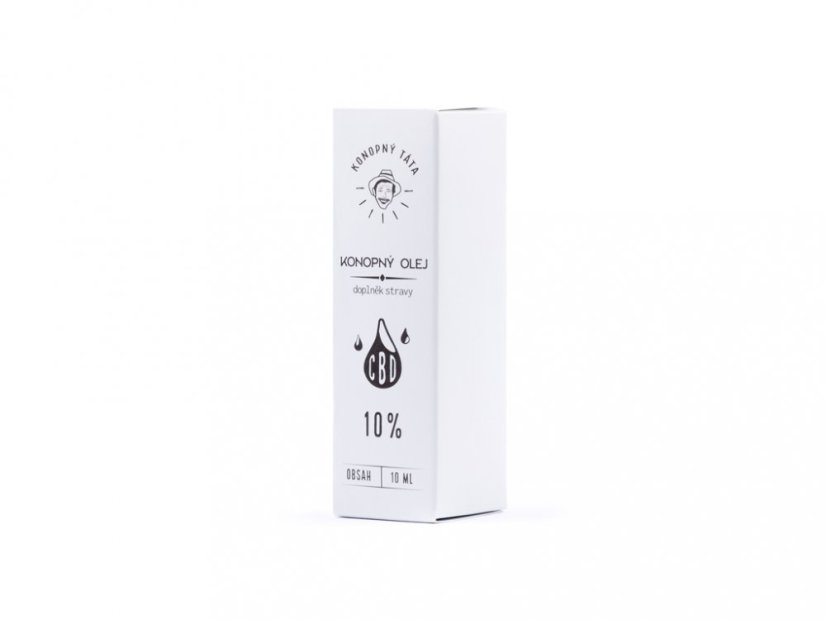 CBD olej 10 % od Konopného táty