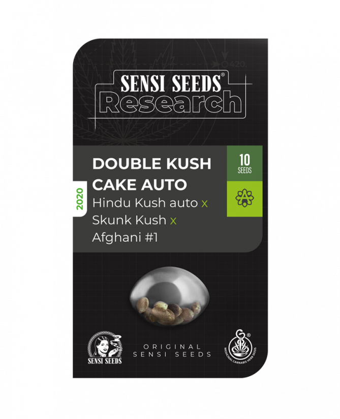 Double Kush Cake Auto - samonakvétací semínka konopí - Počet semen v balení: 5, Výrobce: Sensi Seeds