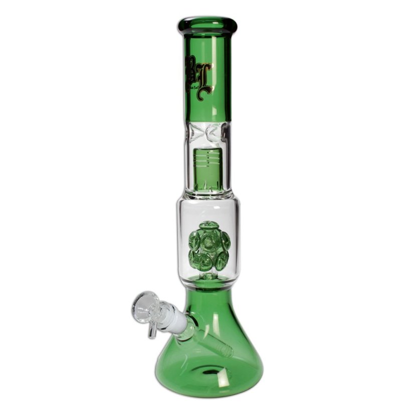 Bong Black Leaf Multi Level Ice - 36,5 cm - zelený