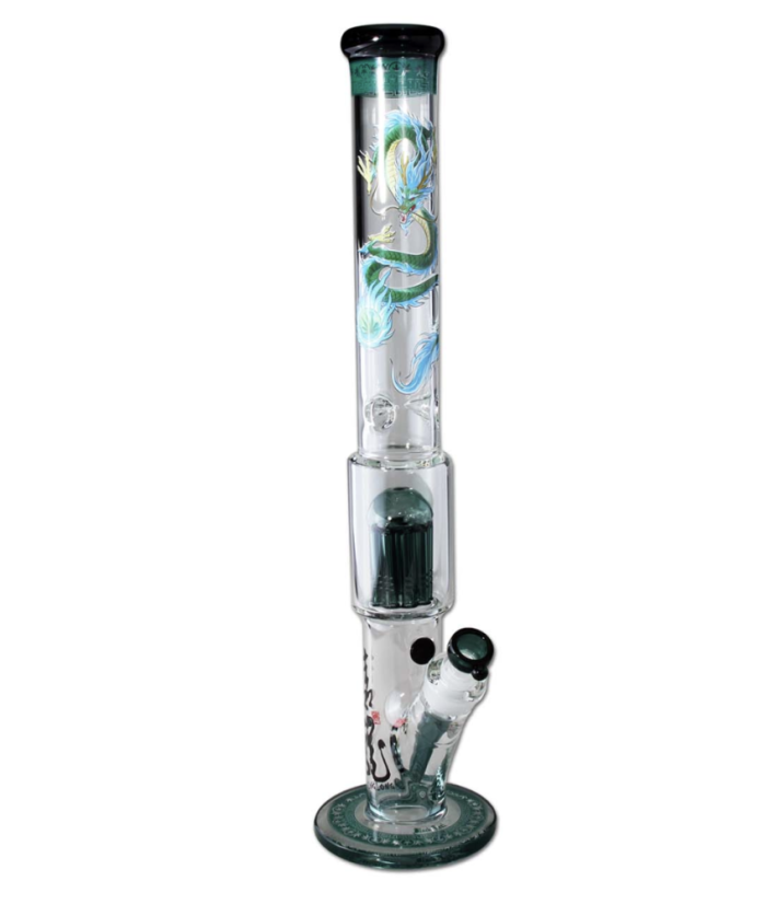 Black Leaf - Bong Qinglong s 10-ramenným perkolátorem - 50 cm