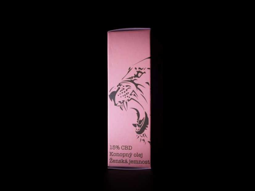 Ženská jemnost - 15% CBD olej - 10ml - Bonghemia