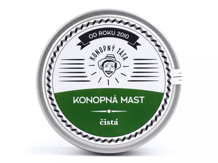 Poctivá konopná mast s CBD - Konopný táta - Množství: 200 ml