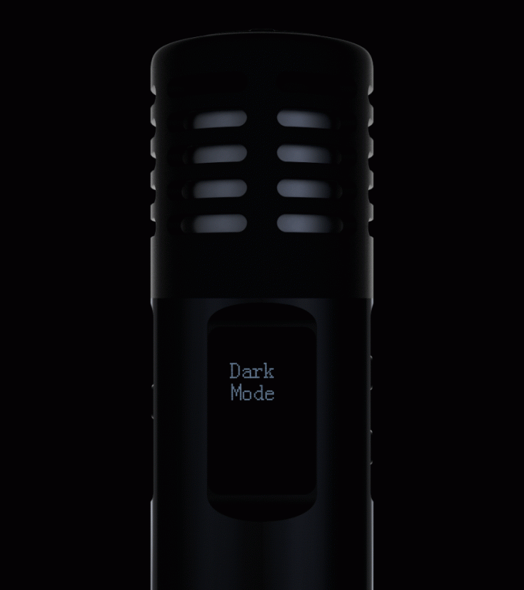 Arizer Air MAX dark mode