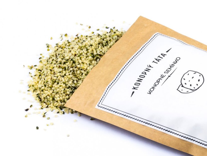 Konopné semínka loupané 150 g 