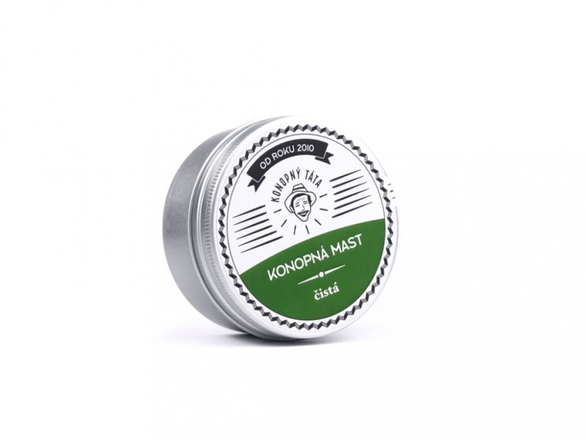 Poctivá konopná mast s CBD - Konopný táta - Množství: 200 ml