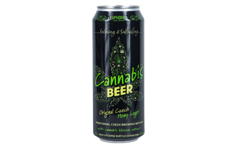 Konopné pivo 0,5 L - Cannabis beer EUPHORIA