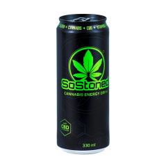 Konopný energetický nápoj - Sostoned - 330 ml
