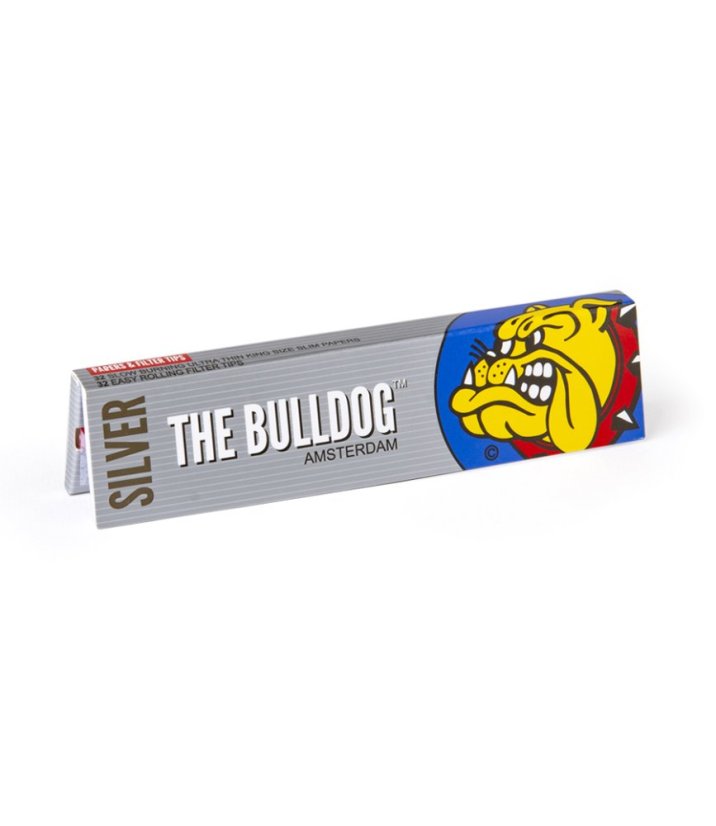 THE BULLDOG™ - Silver papírky s filtry