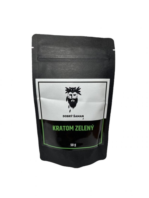 Dobrý Šaman - Kratom zelený - Balení: 50 g