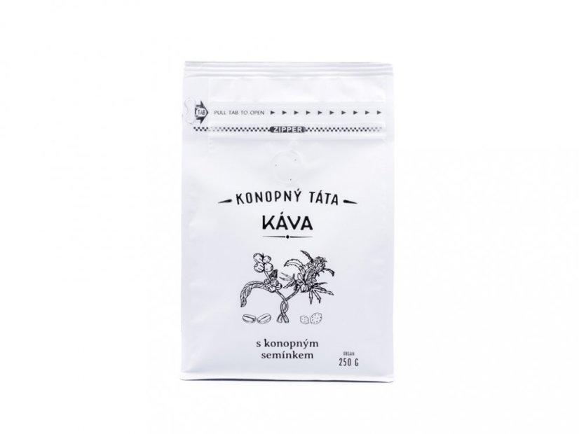 Konopná káva - Konopný táta